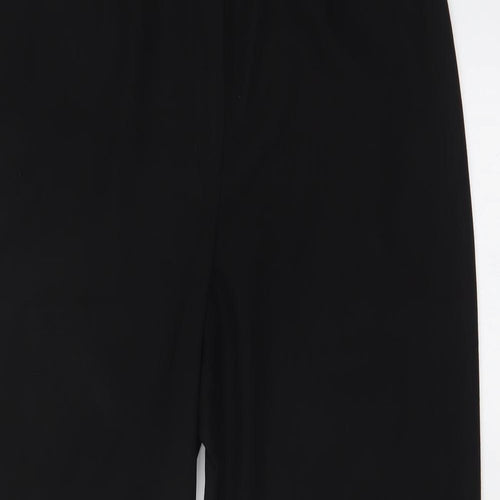 M&S Womens Black   Trousers  Size 18 L26 in