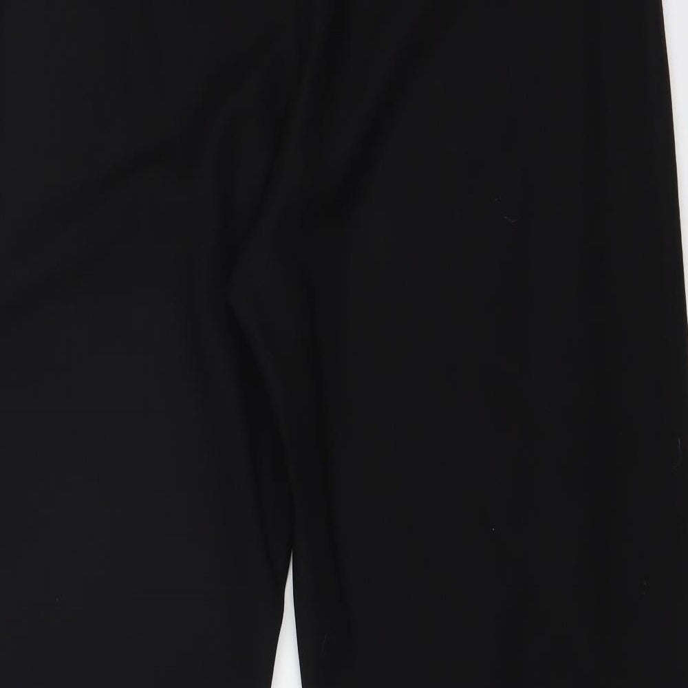 M&S Womens Black   Trousers  Size 18 L26 in