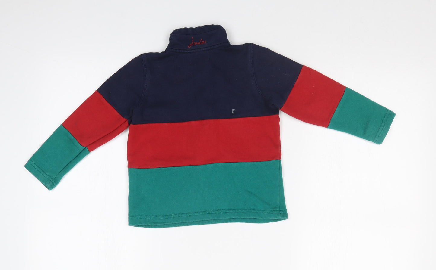 Joules Boys Multicoloured Striped  Pullover Sweatshirt Size 3 Years