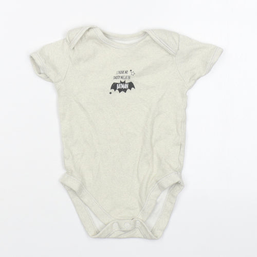 George Baby White   Babygrow One-Piece Size 18-24 Months