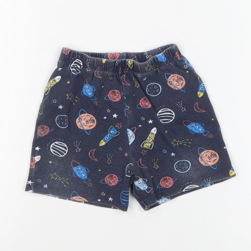 George Baby Blue Solid   Sleep Shorts Size 18-24 Months