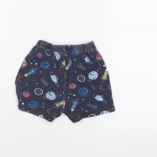 George Baby Blue Solid   Sleep Shorts Size 18-24 Months