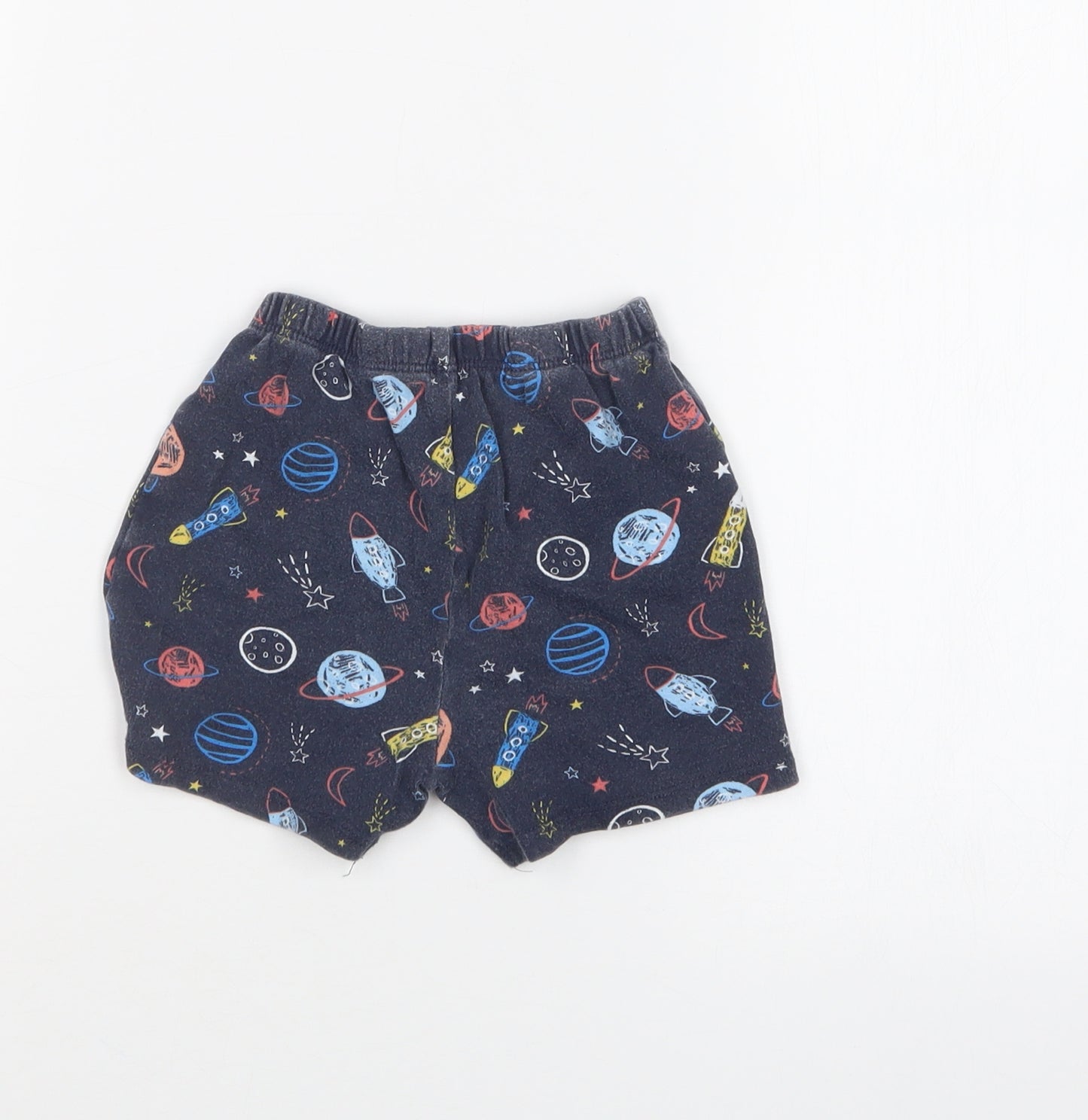 George Baby Blue Solid   Sleep Shorts Size 18-24 Months