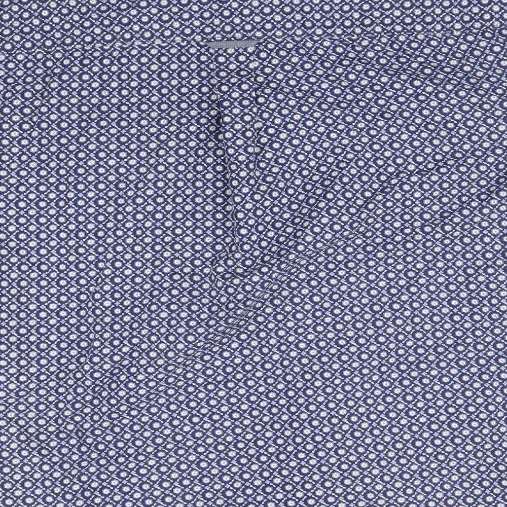 Peacocks Mens Blue    Button-Up Size XL