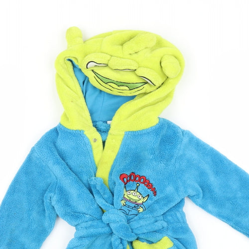 Disney Baby Blue    Robe Size 12-18 Months  - Toy story