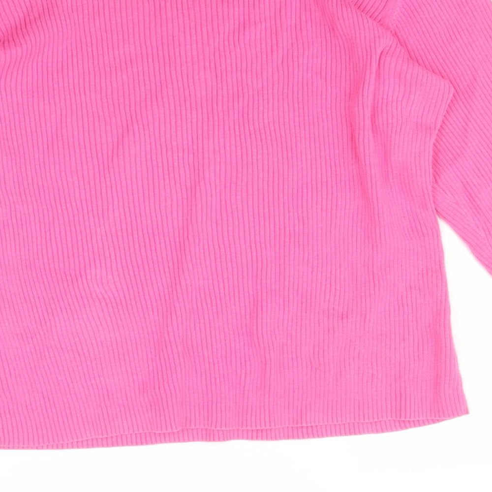 IZOD Womens Pink   Pullover Jumper Size L