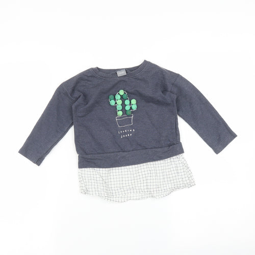 NEXT Baby Blue   Pullover Jumper Size 18-24 Months