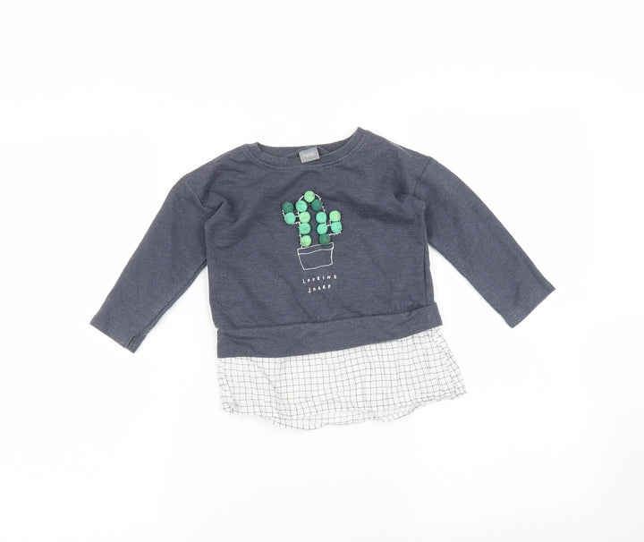 NEXT Baby Blue   Pullover Jumper Size 18-24 Months