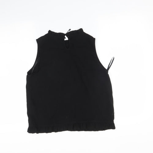 Boohoo Womens Black   Basic T-Shirt Size 8