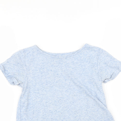 TU Girls Blue   Basic T-Shirt Size 7 Years
