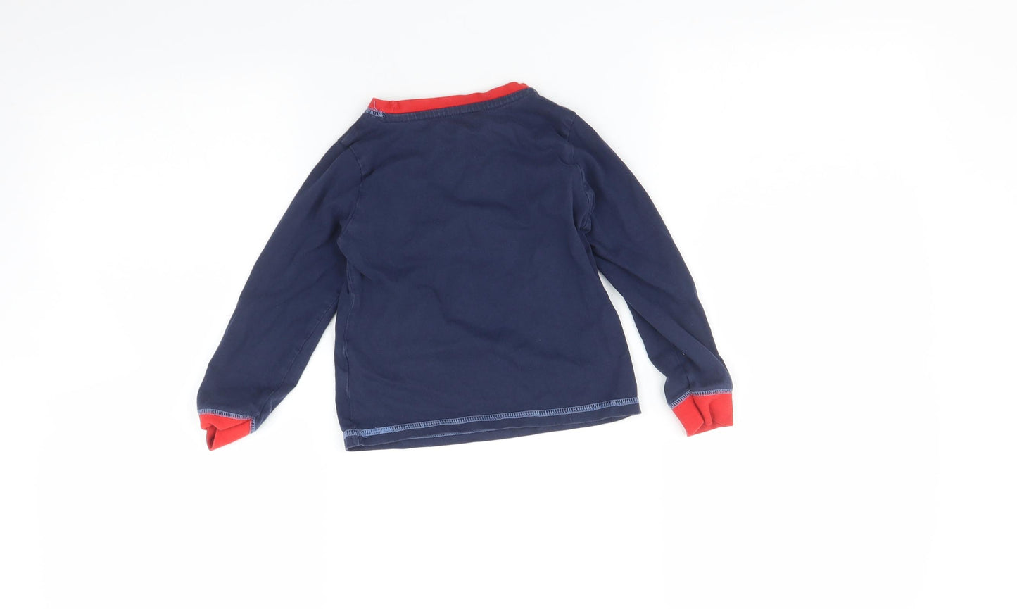 TU Boys Blue   Basic T-Shirt Size 3-4 Years