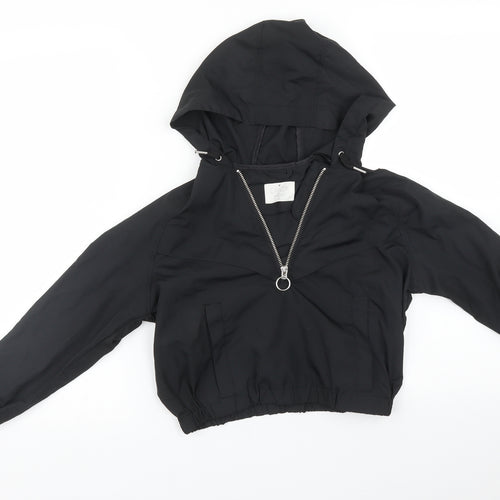 Matalan Girls Black   Jacket  Size 9 Years