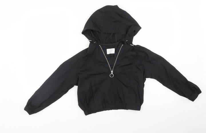 Matalan Girls Black   Jacket  Size 9 Years