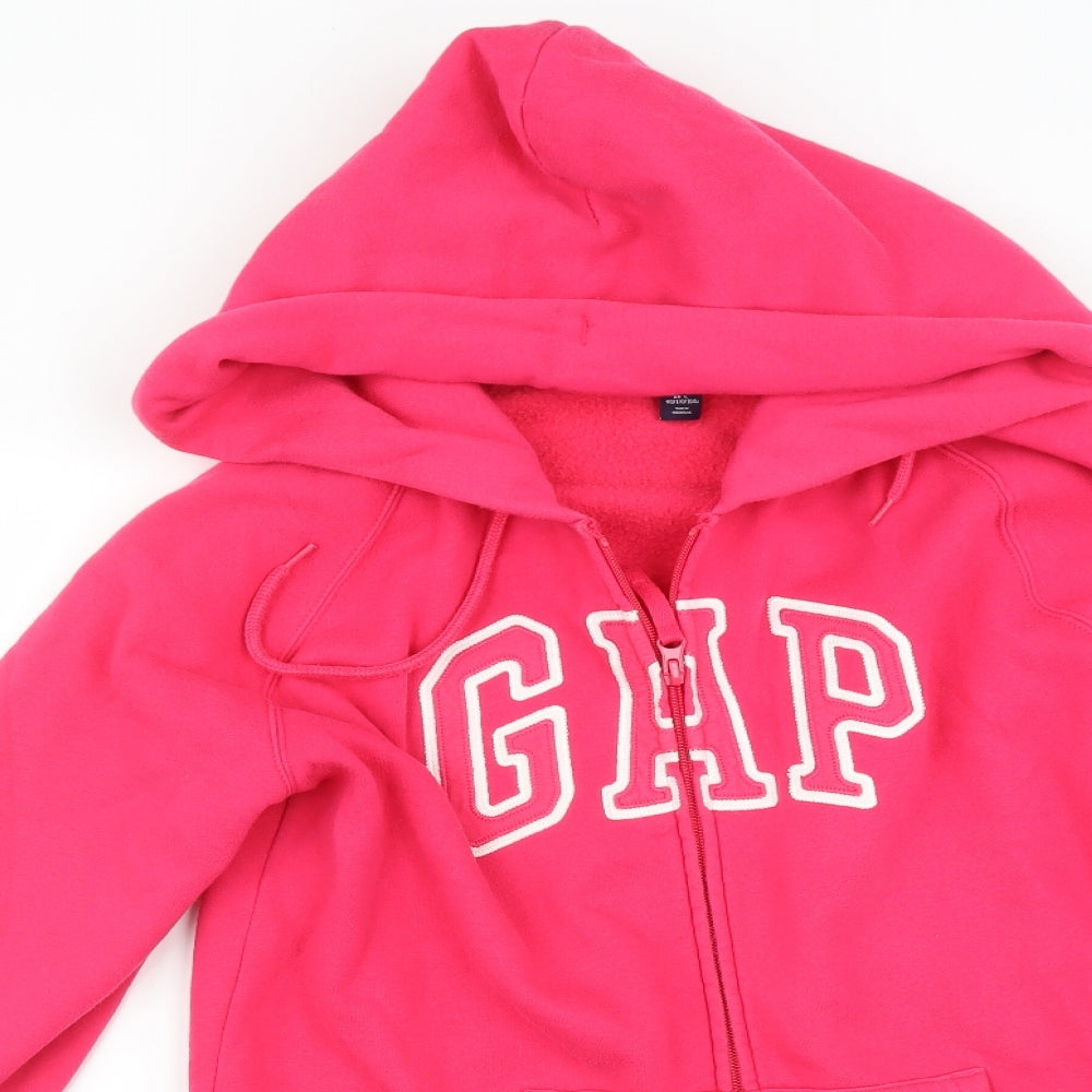 Gap Womens Pink   Full Zip Hoodie Size L