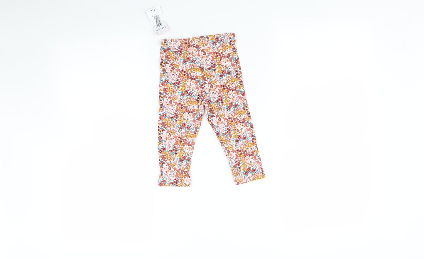 Matalan Baby Multicoloured Floral   Leggings Size 9-12 Months