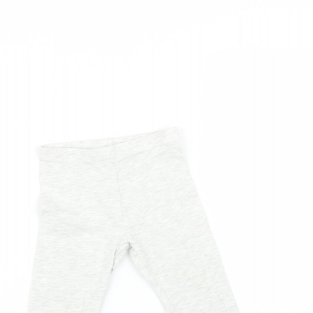 Matalan Baby Grey    Leggings Size 9-12 Months