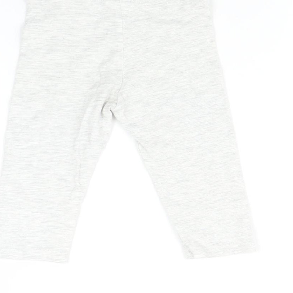 Matalan Baby Grey    Leggings Size 9-12 Months