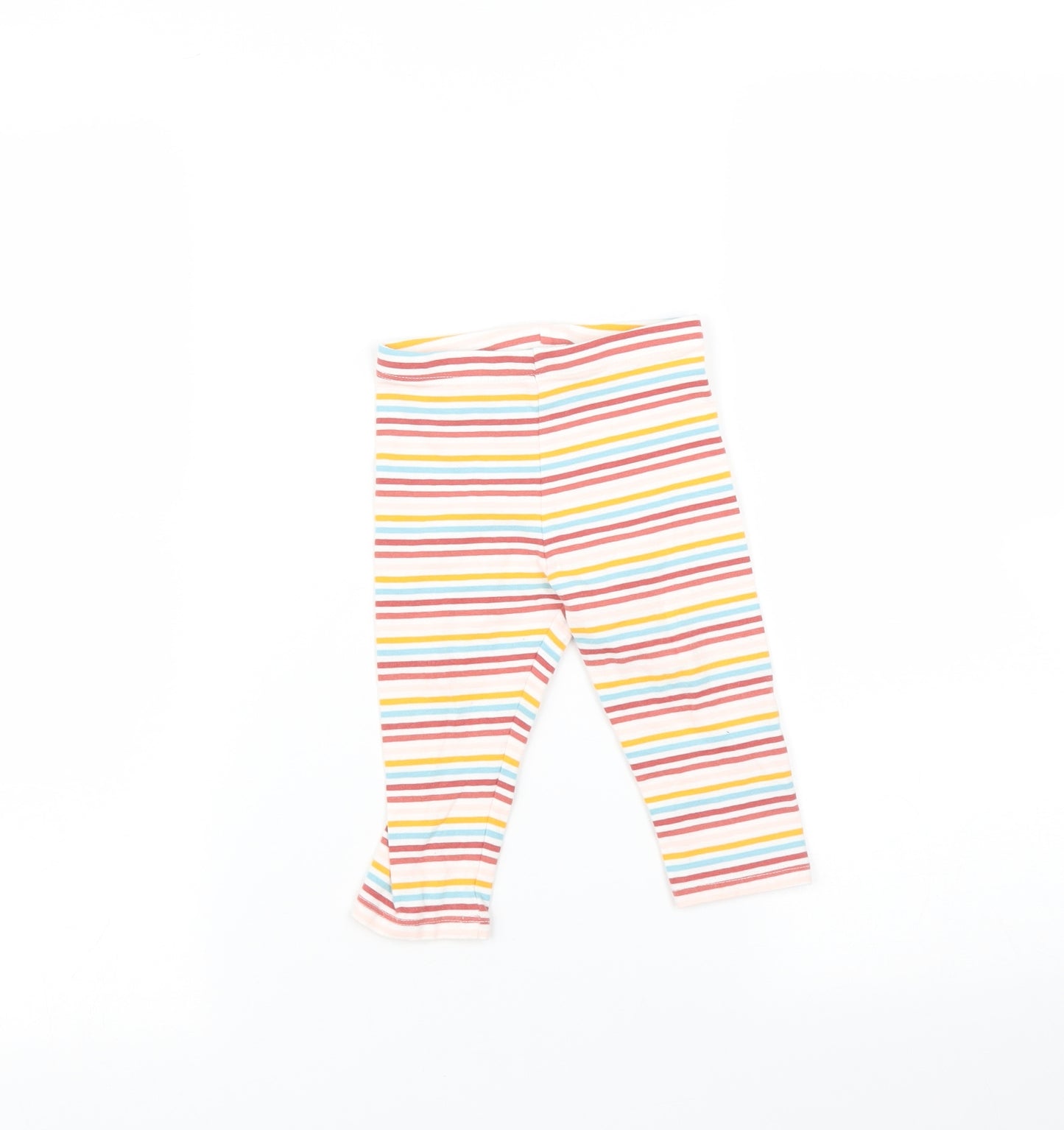 Matalan Baby Multicoloured Striped   Leggings Size 9-12 Months