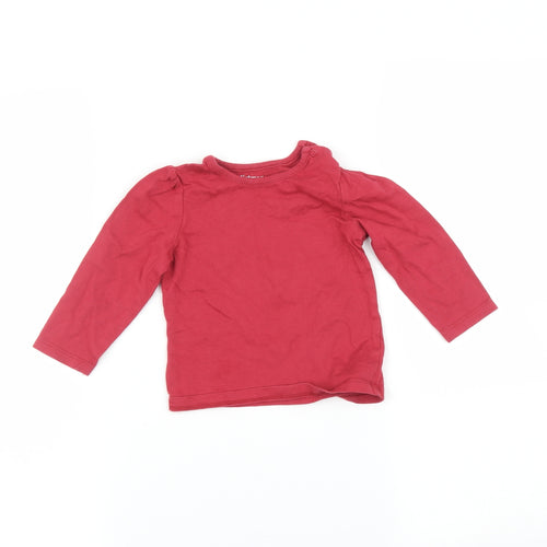 Nutmeg Baby Red    T-Shirt Size 9-12 Months