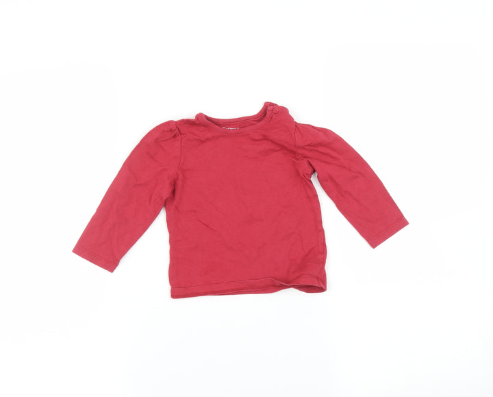 Nutmeg Baby Red    T-Shirt Size 9-12 Months