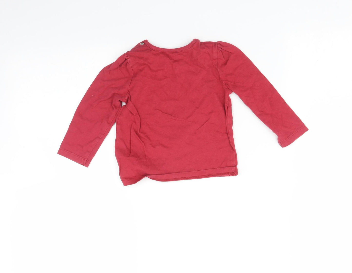 Nutmeg Baby Red    T-Shirt Size 9-12 Months