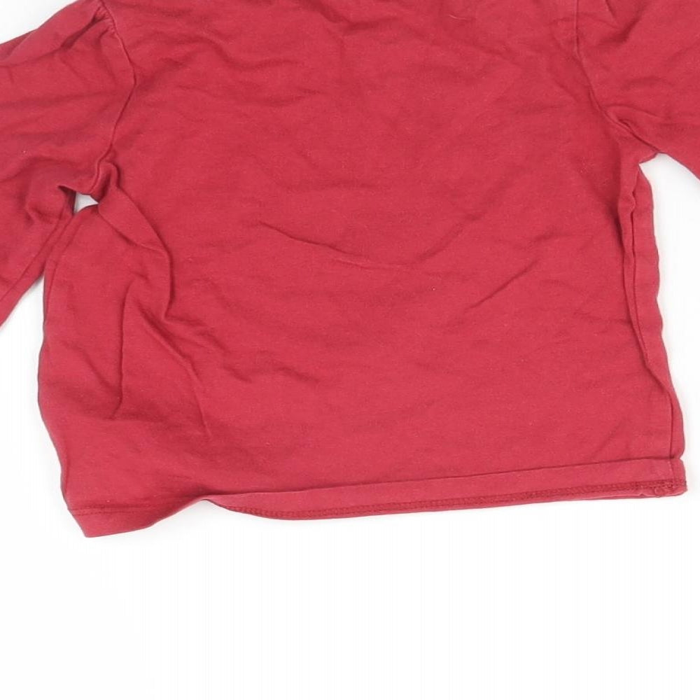 Nutmeg Baby Red    T-Shirt Size 9-12 Months