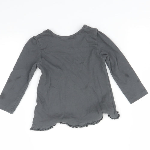 George Baby Grey   Basic T-Shirt Size 9-12 Months