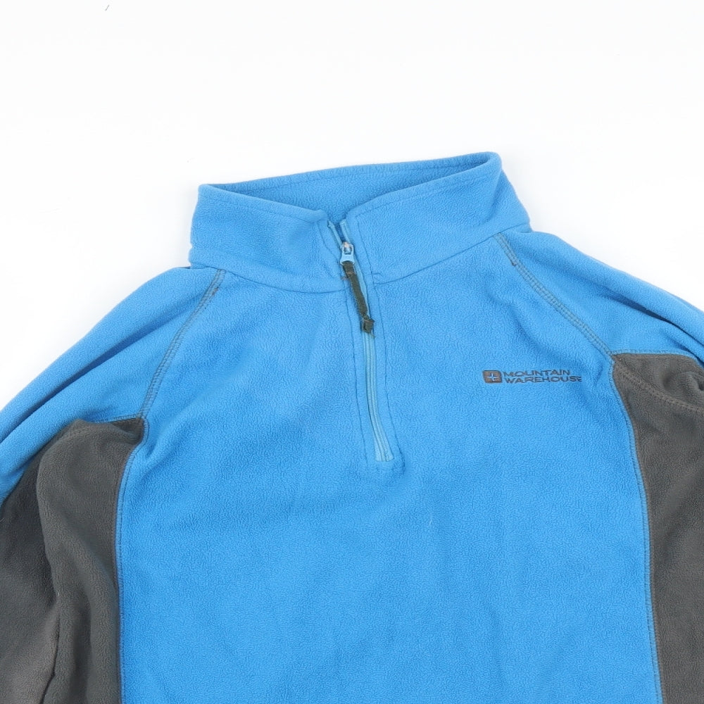 Mountain Warehouse Boys Blue   Pullover Hoodie Size 11-12 Years