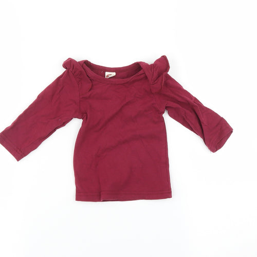 Preworn Baby Purple   Basic T-Shirt Size 3-6 Months