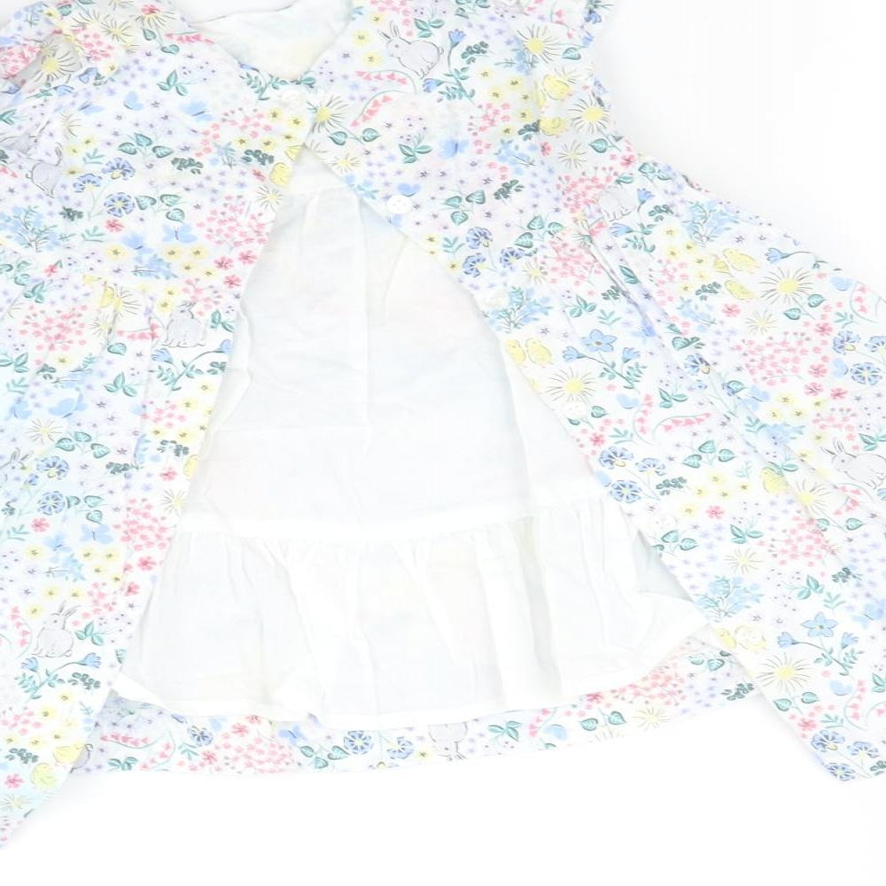 John Lewis Baby Multicoloured   Fit & Flare  Size 3-6 Months