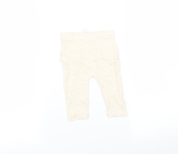 George Baby Beige    Leggings Size 3-6 Months