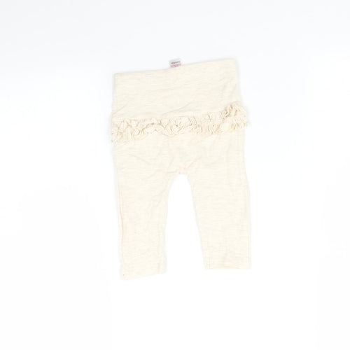 George Baby Beige    Leggings Size 3-6 Months