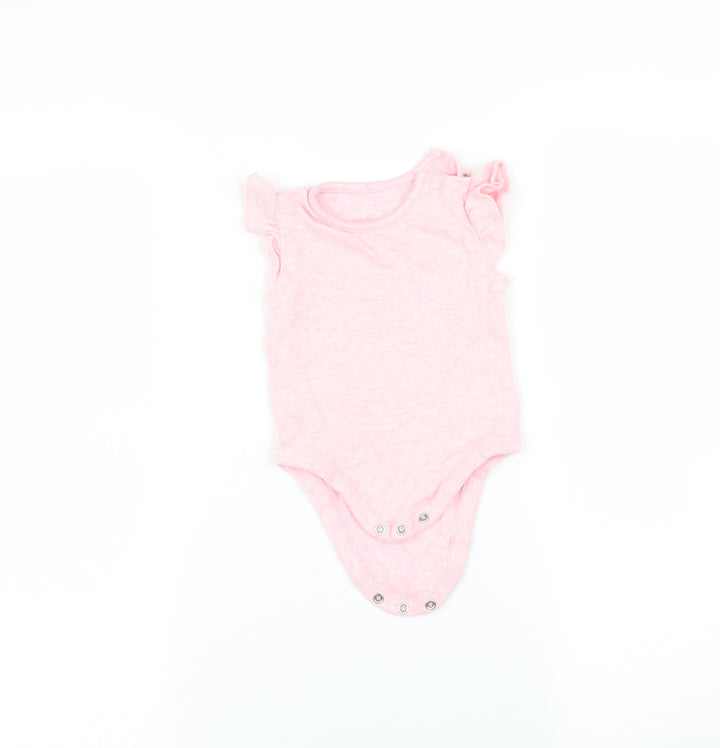 Mothercare Baby Pink   Babygrow One-Piece Size 3-6 Months
