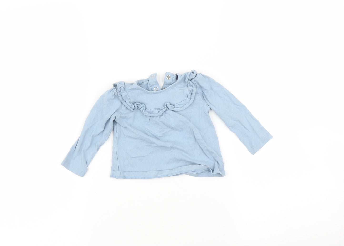 TU Baby Blue   Basic T-Shirt Size 3-6 Months