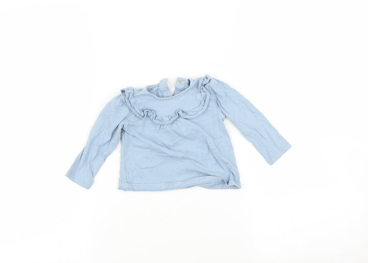 TU Baby Blue   Basic T-Shirt Size 3-6 Months