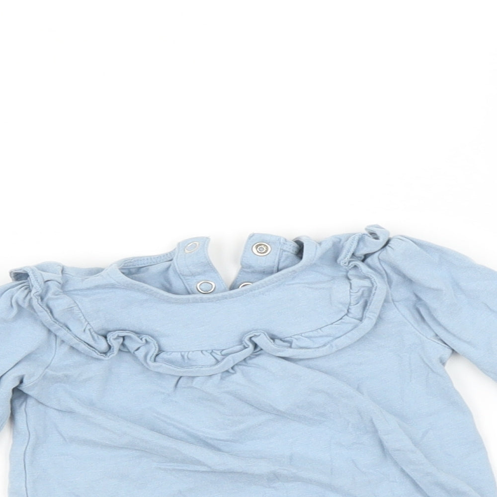 TU Baby Blue   Basic T-Shirt Size 3-6 Months