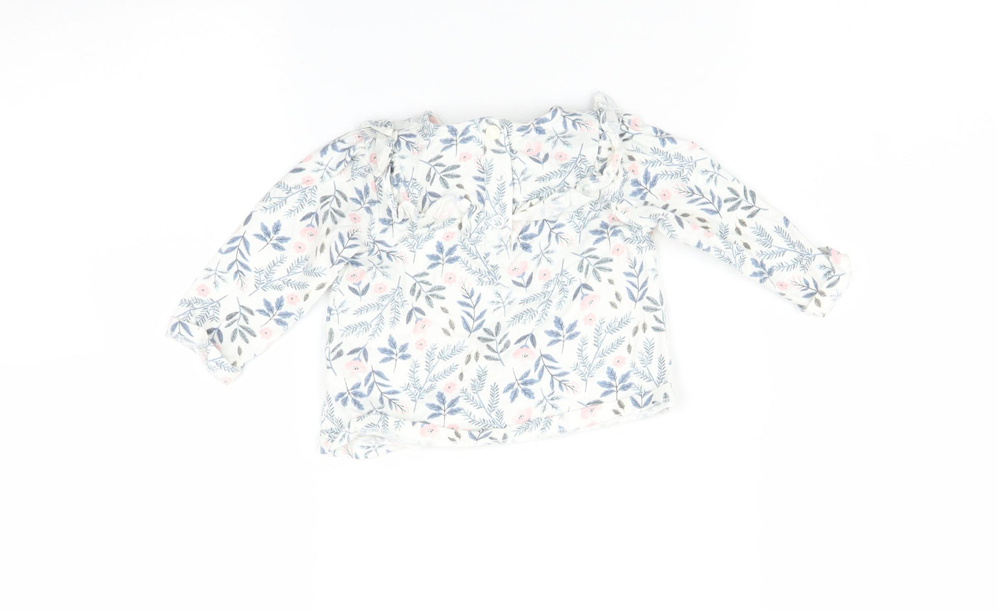 TU Baby Multicoloured Floral  Basic T-Shirt Size 3-6 Months