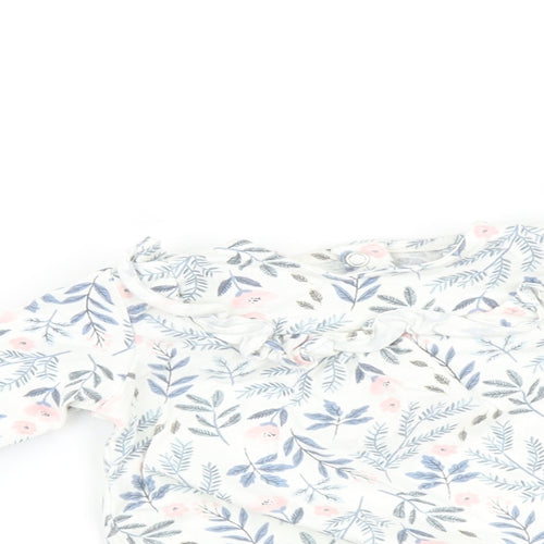TU Baby Multicoloured Floral  Basic T-Shirt Size 3-6 Months