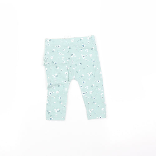 George Baby Blue Flecked   Leggings Size 3-6 Months