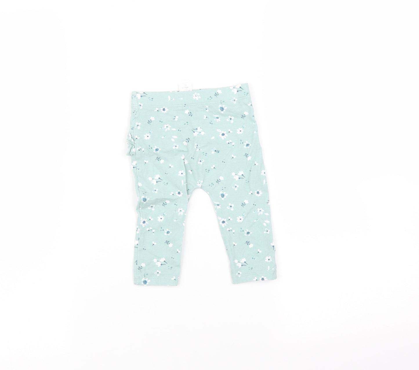 George Baby Blue Flecked   Leggings Size 3-6 Months