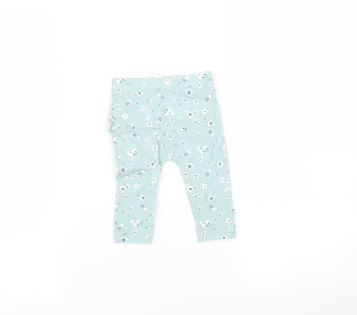 George Baby Blue Flecked   Leggings Size 3-6 Months