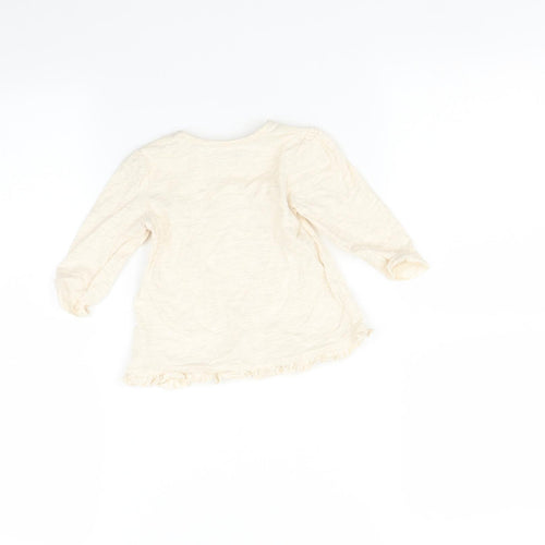 George Baby Beige   Basic T-Shirt Size 3-6 Months