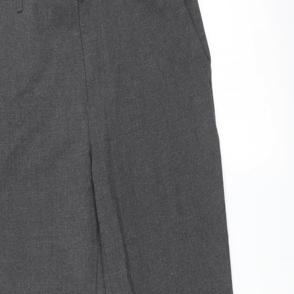Marks and Spencer Boys Grey    Trousers Size 11-12 Years