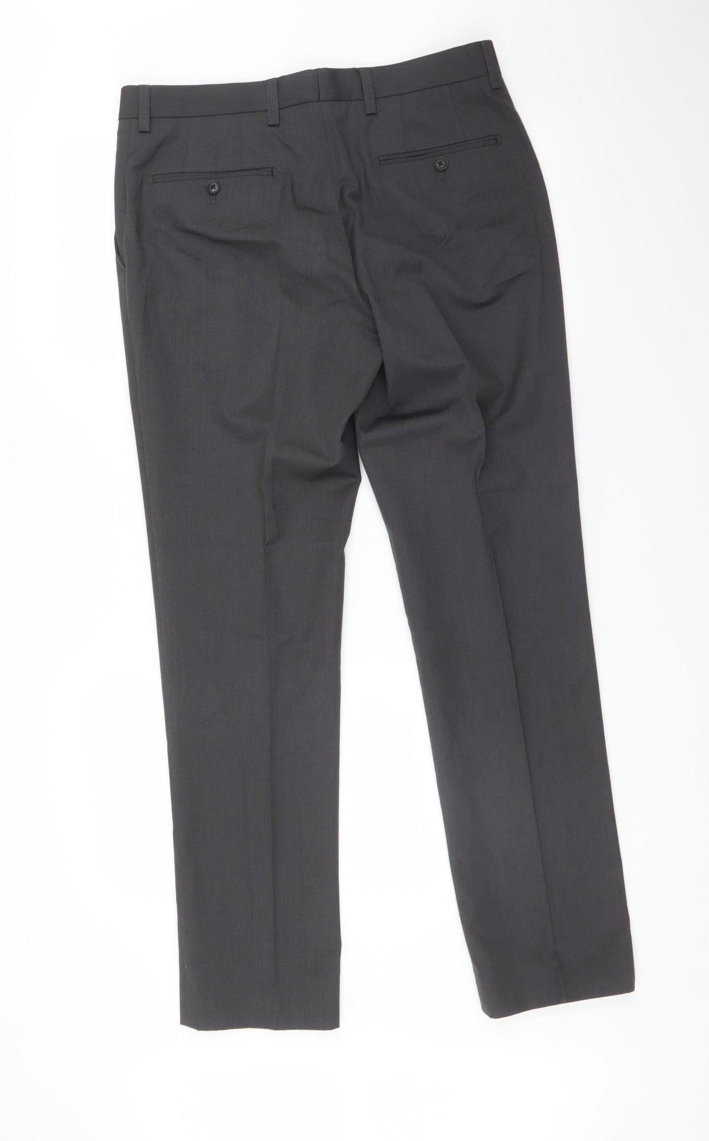 NEXT Mens Grey   Trousers  Size 32 in L31 in