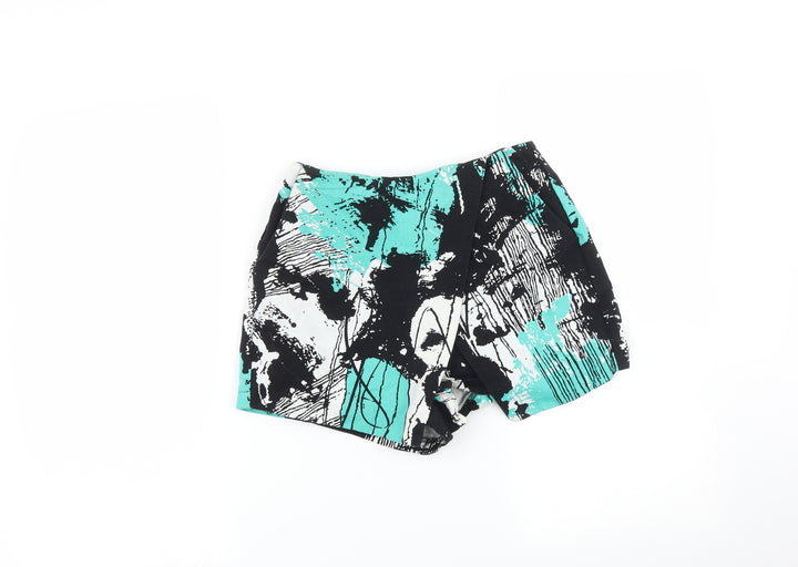Topshop Womens Blue A-Line Skort Size 8