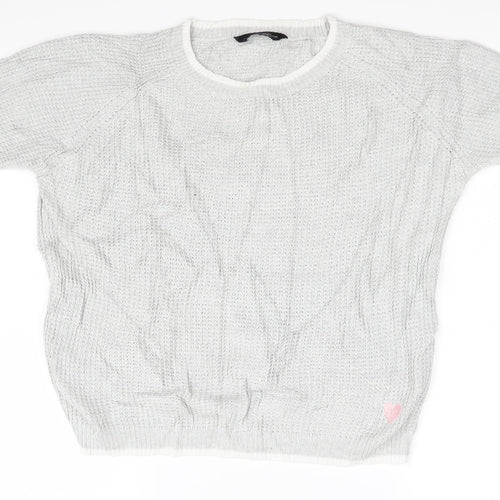 Dorothy Perkins Womens Grey   Pullover Jumper Size 12