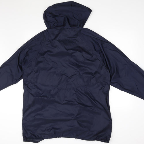 Wynnster Mens Blue   Rain Coat Coat Size XL