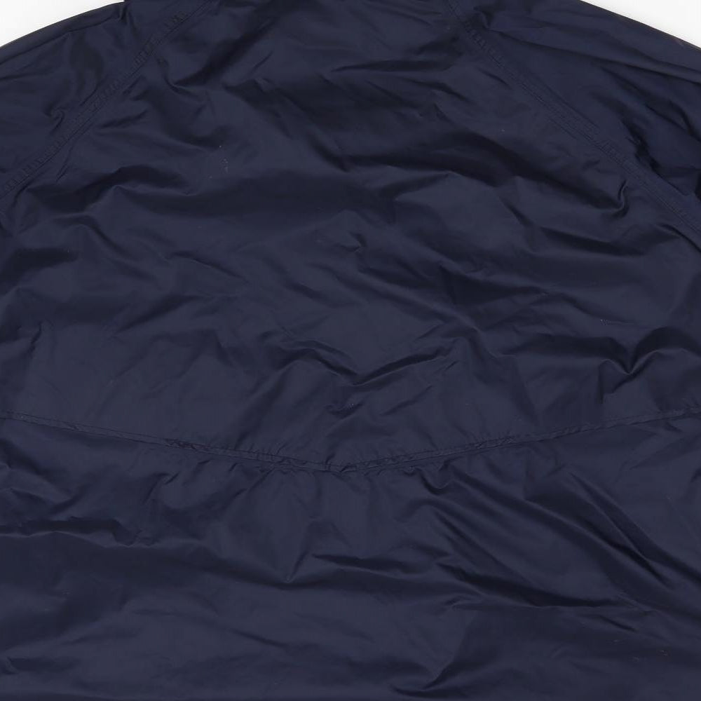 Wynnster Mens Blue   Rain Coat Coat Size XL