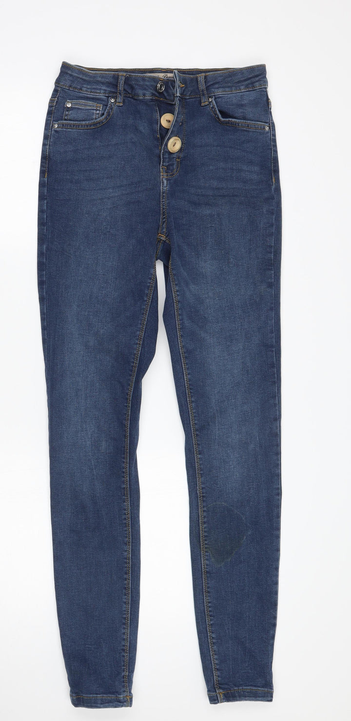 Denim co Womens Blue Skinny Jeans Size 10 L29 in