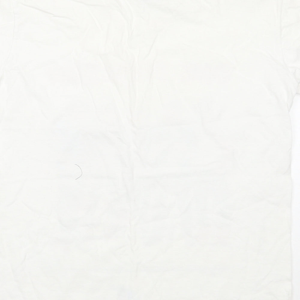 Gildan Womens White   Basic T-Shirt Size S  - one direction